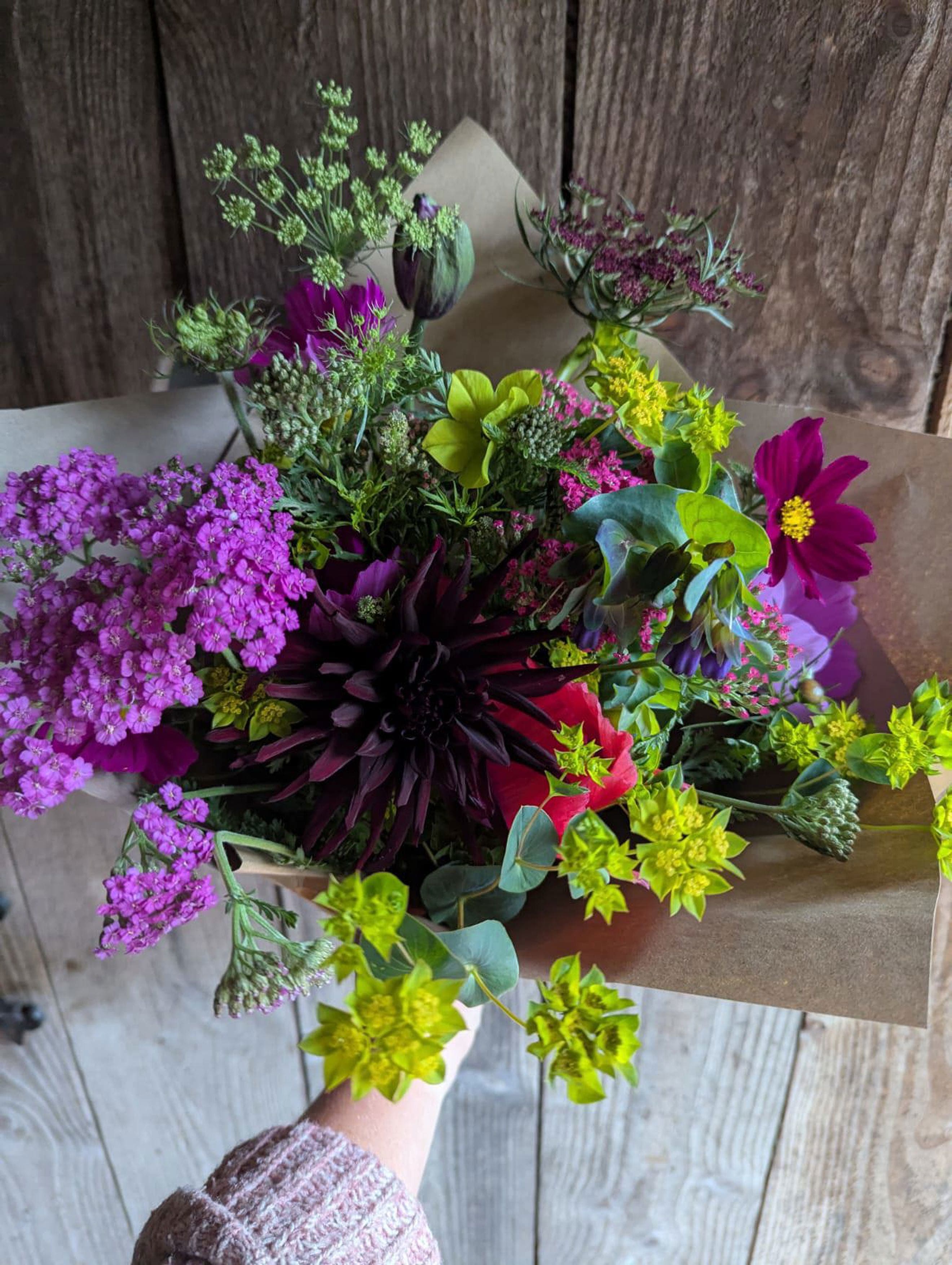 Large Seasonal Flower Bouquet